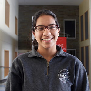 Cornell Engineering student Alisha