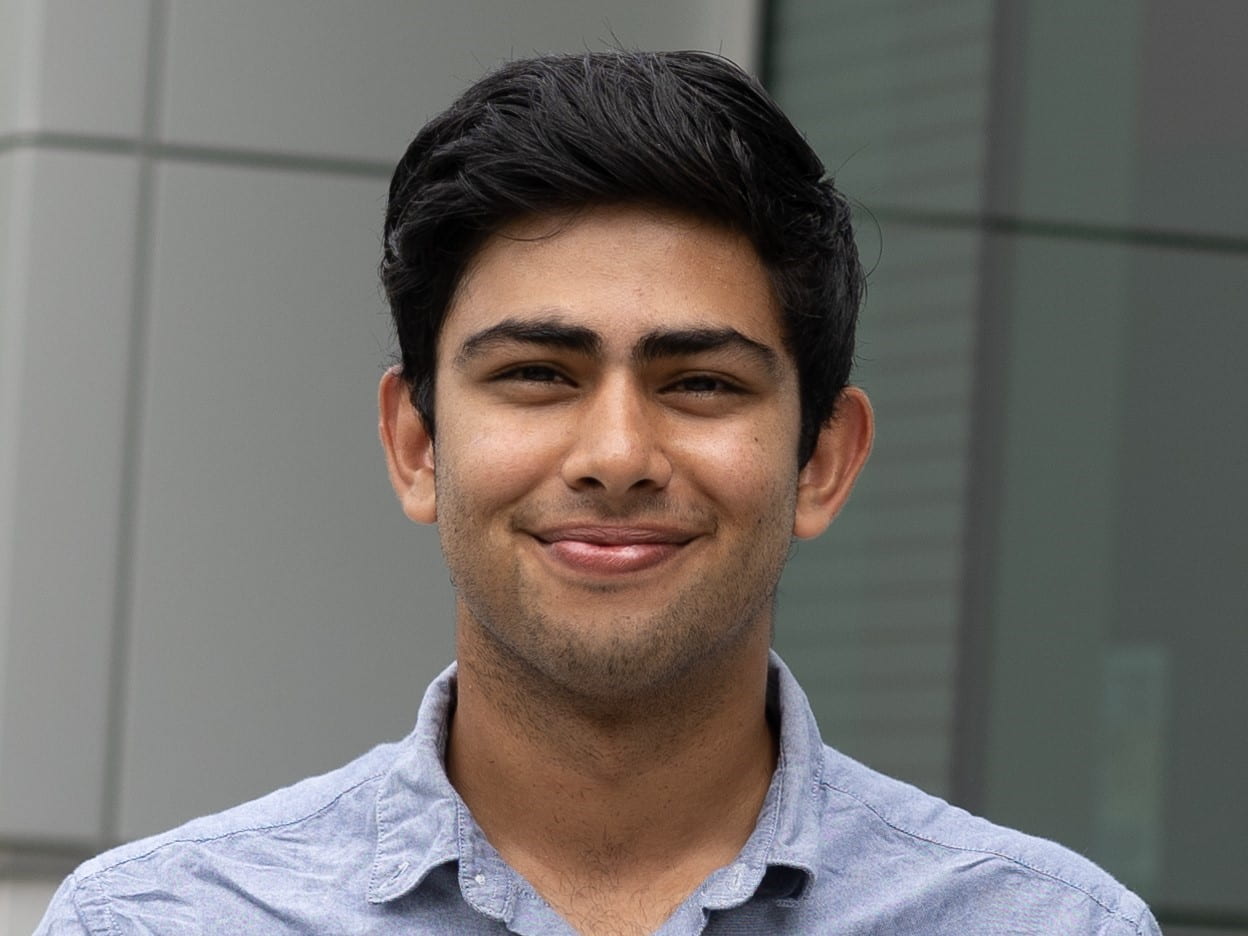 A photo of Cornell Engineering student Anuj