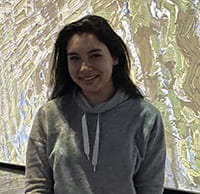A photograph of Cornell Engineering student Sydney
